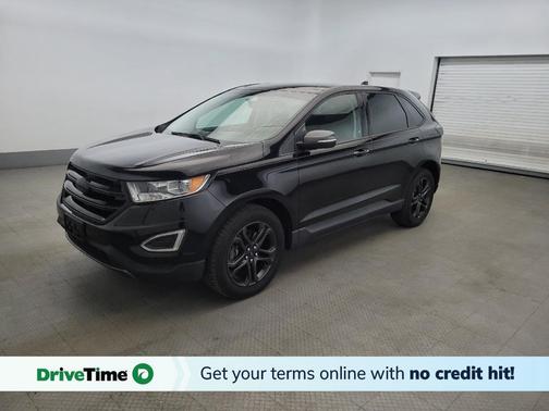 Shadow Black 2018 Ford Edge SEL