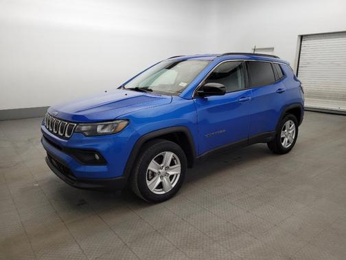 Laser Blue Pearlcoat 2022 Jeep Compass Latitude