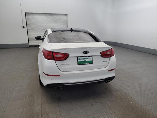 Snow White Pearl 2015 Kia Optima SXL Turbo