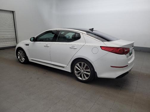 Snow White Pearl 2015 Kia Optima SXL Turbo