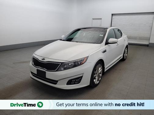 Snow White Pearl 2015 Kia Optima SXL Turbo