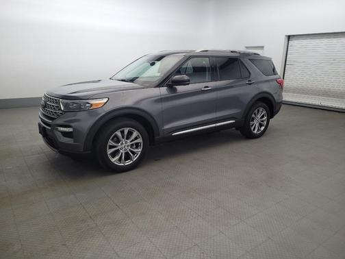 Gray 2021 Ford Explorer Limited
