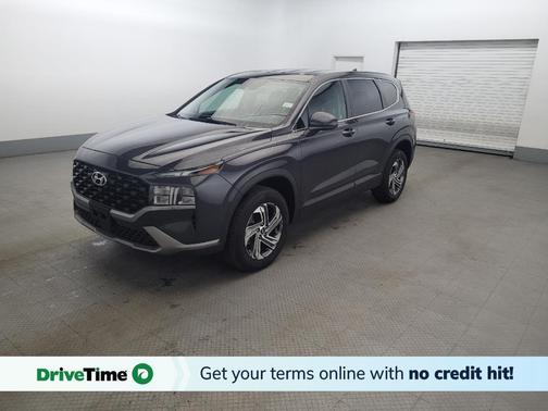 Gray 2021 Hyundai SANTA FE SE