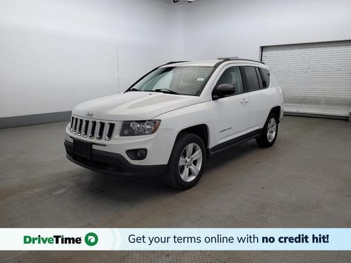 Bright White Clearcoat 2017 Jeep Compass Sport