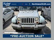 Bright Silver Metallic Clearcoat 2012 Jeep Wrangler Unlimited Sport