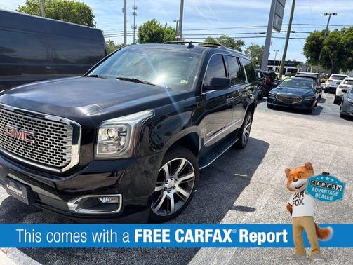 Onyx Black 2017 GMC Yukon Denali