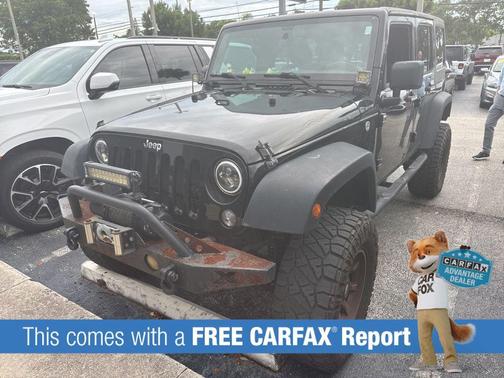 Black Clearcoat 2017 Jeep Wrangler Unlimited Sport