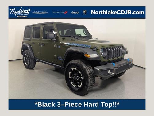 Sarge Green Clearcoat 2024 Jeep Wrangler 4xe Rubicon