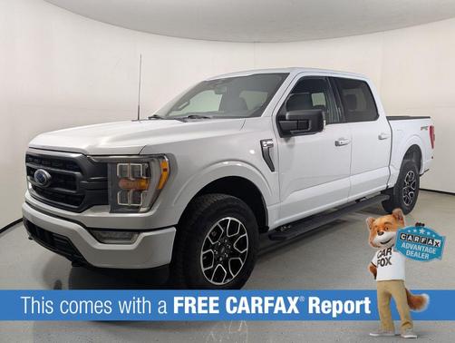 Space White Metallic 2022 Ford F-150 XLT
