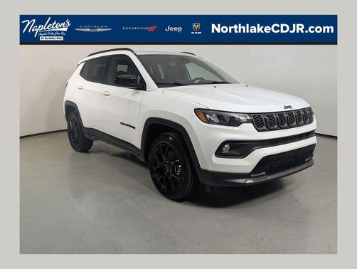 Bright White Clearcoat 2026 Jeep Compass Latitude