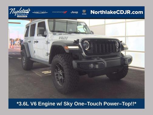 Silver Zynith Clearcoat 2024 Jeep Wrangler Willys