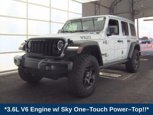 Silver Zynith Clearcoat 2024 Jeep Wrangler Willys