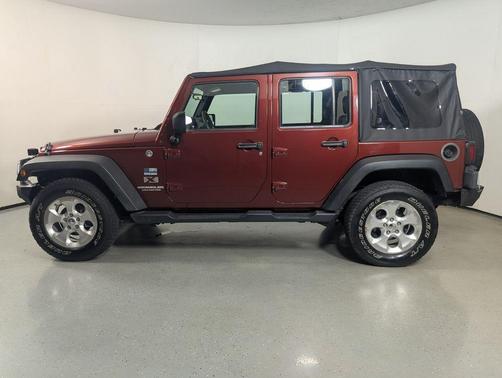 Red Rock Crystal Pearlcoat 2009 Jeep Wrangler Unlimited X