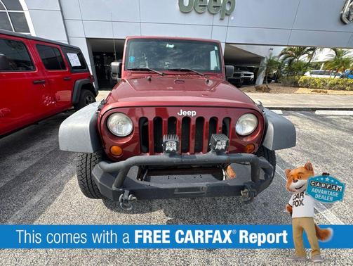 Red Rock Crystal Pearlcoat 2009 Jeep Wrangler Unlimited X