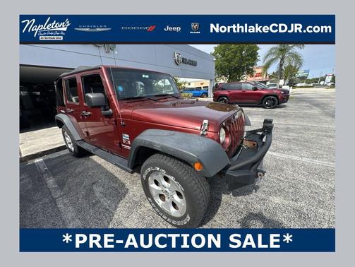 Red Rock Crystal Pearlcoat 2009 Jeep Wrangler Unlimited X