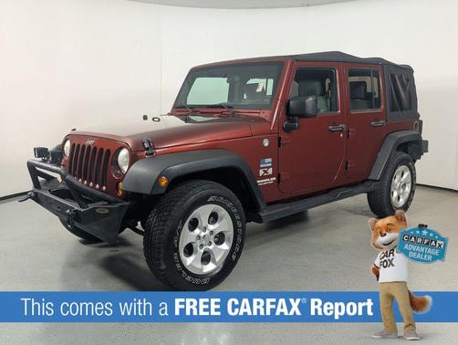 Red Rock Crystal Pearlcoat 2009 Jeep Wrangler Unlimited X