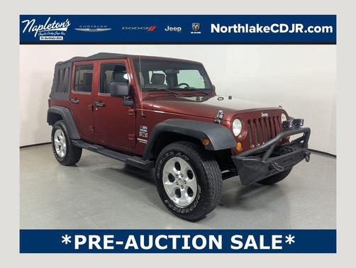 Red Rock Crystal Pearlcoat 2009 Jeep Wrangler Unlimited X