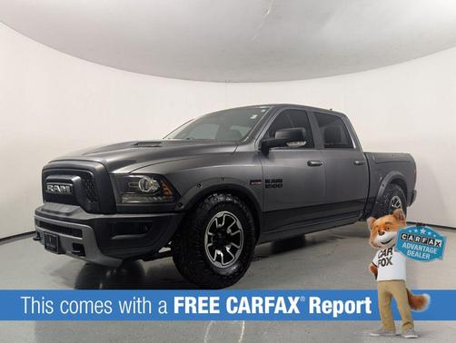 Granite Crystal Metallic Clearcoat 2017 RAM 1500 Rebel