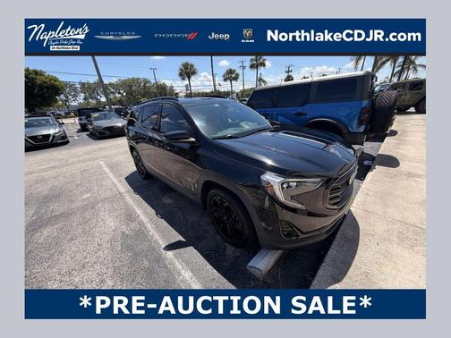 Ebony Twilight Metallic 2019 GMC Terrain SLT