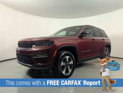 Velvet Red Pearlcoat 2022 Jeep Grand Cherokee 4xe Base