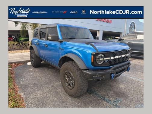 Velocity Blue Metallic 2022 Ford Bronco Wildtrak