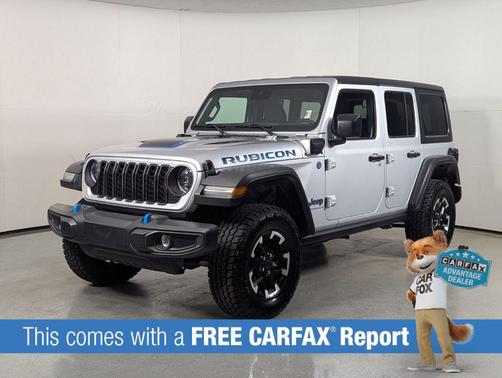 Silver Zynith Clearcoat 2024 Jeep Wrangler 4xe Rubicon