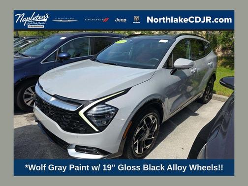 Wolf Gray 2024 Kia Sportage SX-Prestige