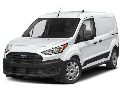 Frozen White 2021 Ford Transit Connect XL Cargo Van