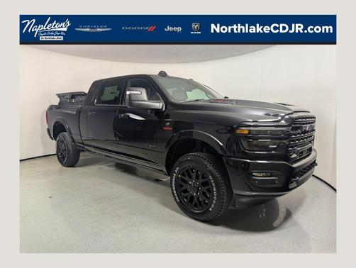 Diamond Black Crystal Pearlcoat 2026 RAM 2500 Limited Mega Cab 4x4 6'4' Box