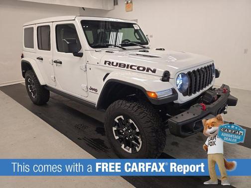 Bright White Clearcoat 2024 Jeep Wrangler Rubicon