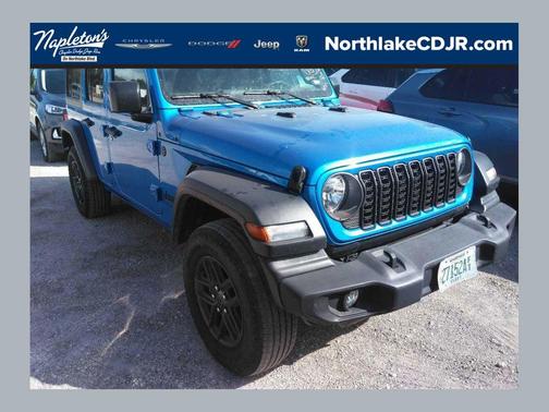 Blue Pearl 2024 Jeep Wrangler Sport S
