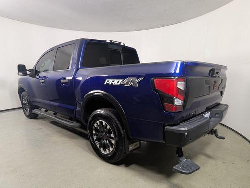 Deep Blue Pearl 2023 Nissan Titan PRO-4X