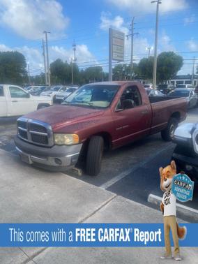 Red 2002 Dodge Ram 1500 SLT