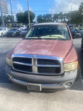 Red 2002 Dodge Ram 1500 SLT