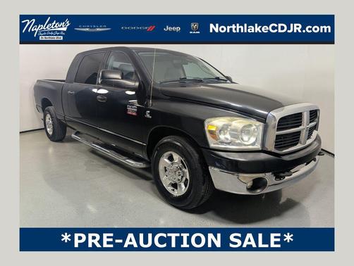 Brilliant Black Crystal Pearl 2007 Dodge Ram 2500 SLT Mega Cab