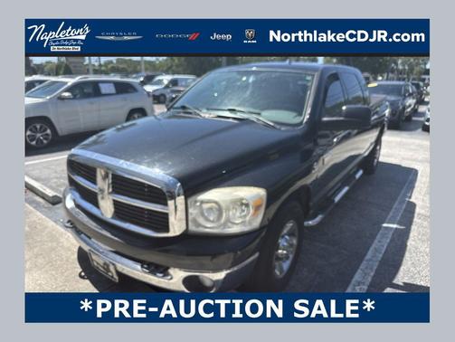Brilliant Black Crystal Pearl 2007 Dodge Ram 2500 SLT Mega Cab