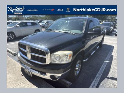 Brilliant Black Crystal Pearl 2007 Dodge Ram 2500 SLT