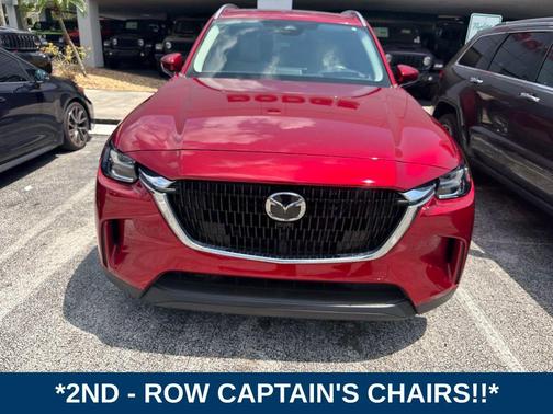 Soul Red Crystal Metallic 2024 Mazda CX-90 3.3 Turbo Preferred Plus