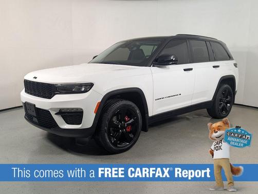 Bright White Clearcoat 2023 Jeep Grand Cherokee Limited