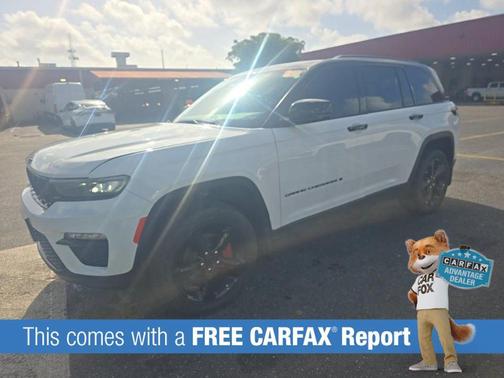 Bright White Clearcoat 2023 Jeep Grand Cherokee Limited