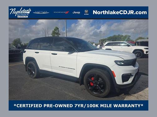 Bright White Clearcoat 2023 Jeep Grand Cherokee Limited