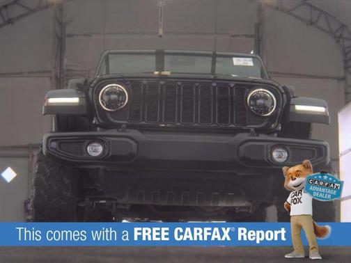 Black Clearcoat 2024 Jeep Wrangler Willys