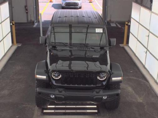 Black Clearcoat 2024 Jeep Wrangler Willys