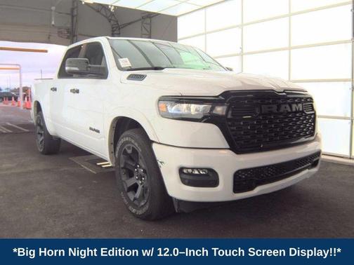 Bright White Clearcoat 2025 RAM 1500 Big Horn/Lone Star