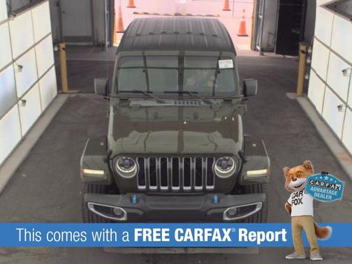 Sarge Green Clearcoat 2023 Jeep Wrangler 4xe Sahara