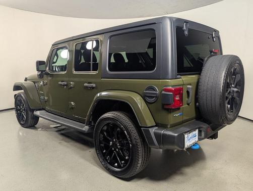 Sarge Green Clearcoat 2023 Jeep Wrangler 4xe Sahara