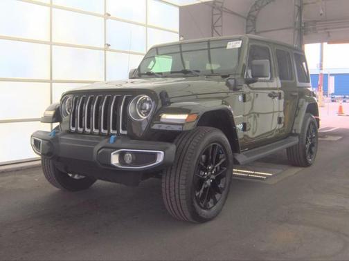Sarge Green Clearcoat 2023 Jeep Wrangler 4xe Sahara