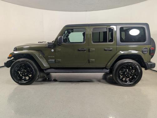 Sarge Green Clearcoat 2023 Jeep Wrangler 4xe Sahara
