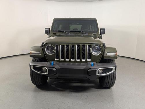 Sarge Green Clearcoat 2023 Jeep Wrangler 4xe Sahara