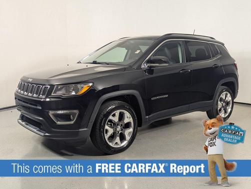 Diamond Black Crystal Pearlcoat 2018 Jeep Compass Limited